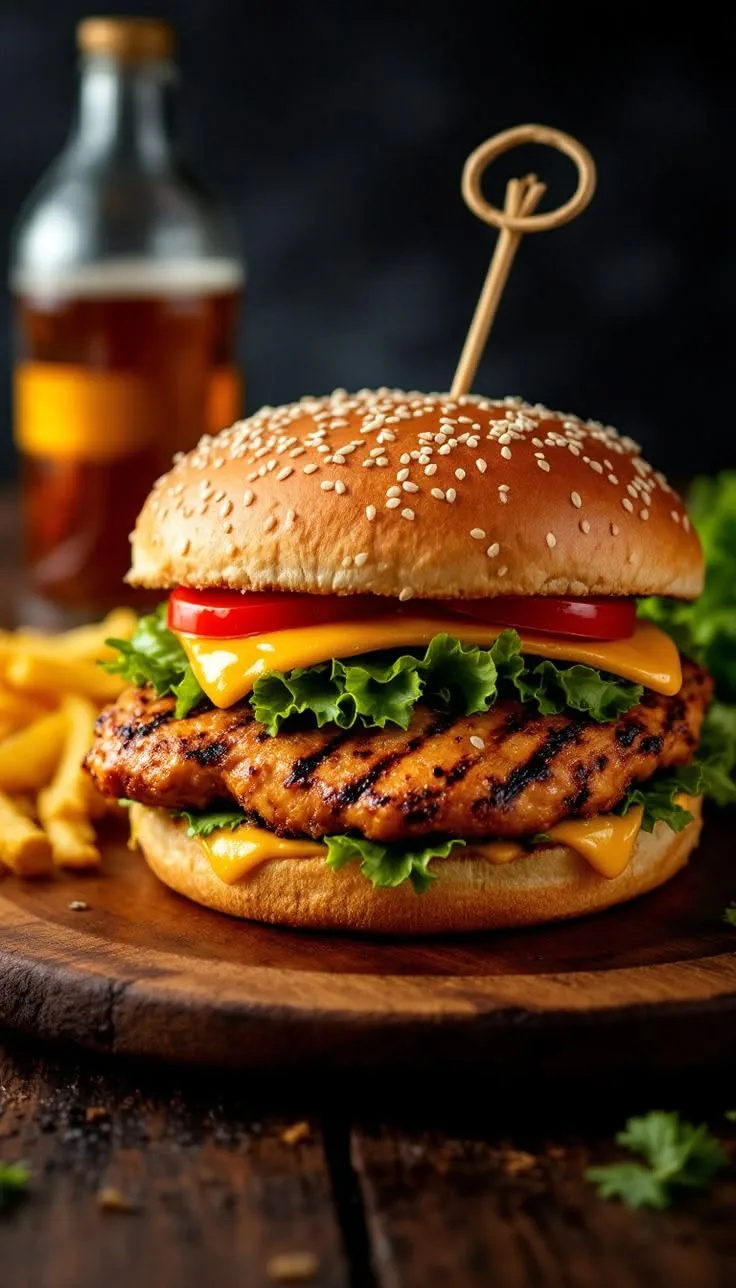 Çıtır Tavuk Burger